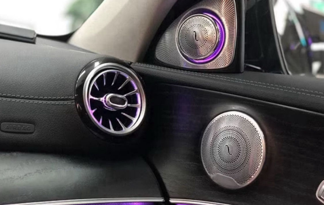 Дефлекторы W213 - Turbiene Led 64 color - Mercedes foto 11