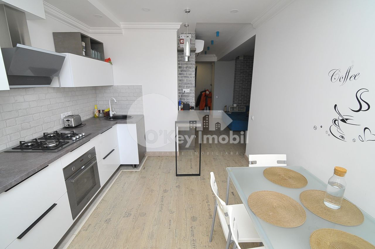 Apartament cu 2 camere, 80 m², Centru, Chișinău foto 5