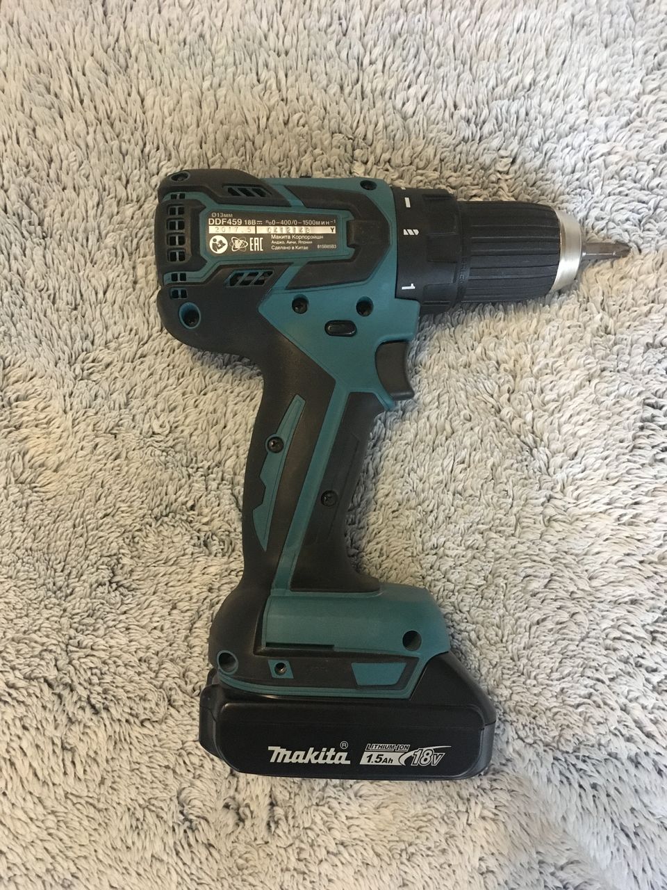 Шуруповерт makita 2 аккумулятора