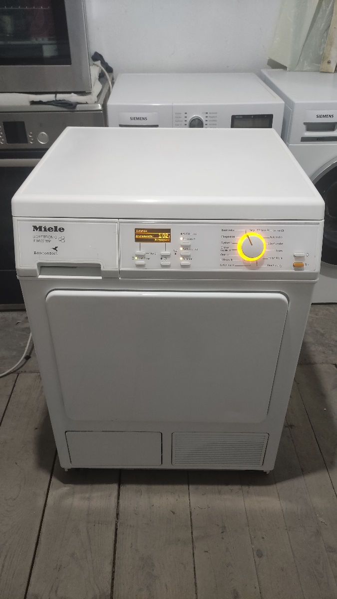 Всего 2462 часа! Сушка Miele с русским языком - рабочая лошадка с тепловым насосом! foto 1