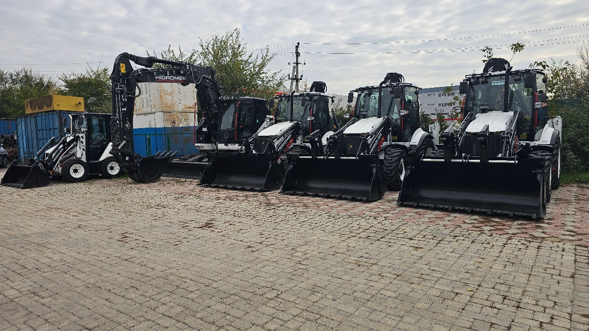 Buldoexcavator Hidromek 102B Alpha K4 nou!!! Distribuitor Oficial in Moldova! foto 10