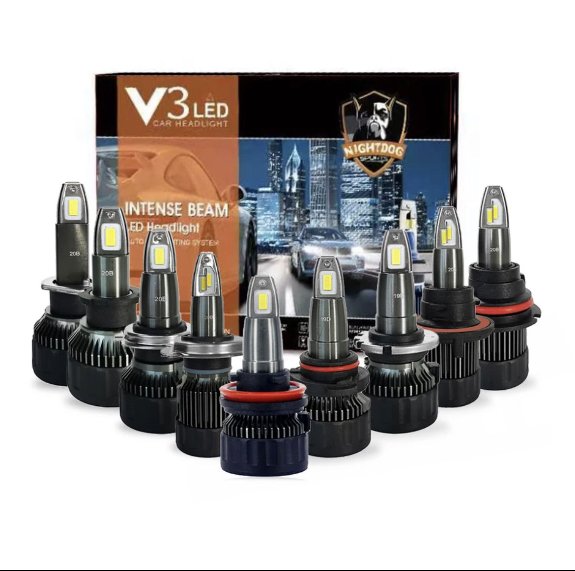 Led H7 H11 H4 HB4(9006) HB3(9005) foto 0