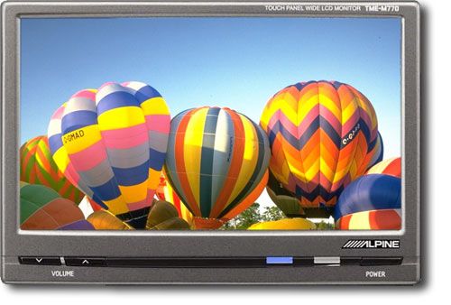 Монитор Alpine TME-M770 + Alpine VPE-S431 - Коммутатор A/V сигнала / модуль расширения foto 0