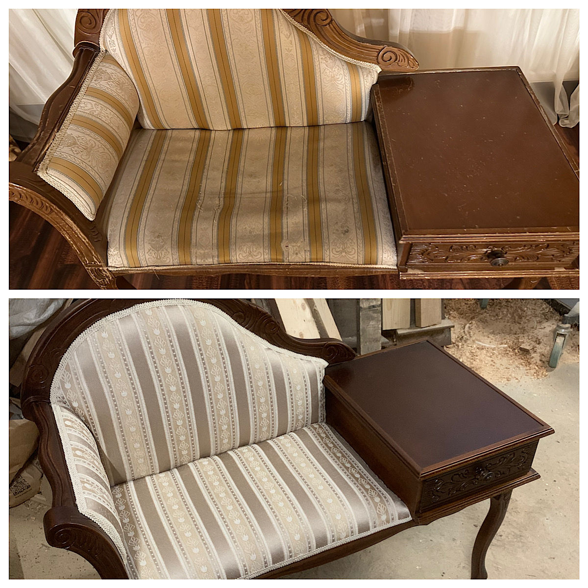 Restaurare uși,scaune orice tip de mobilier din lemn foto 7