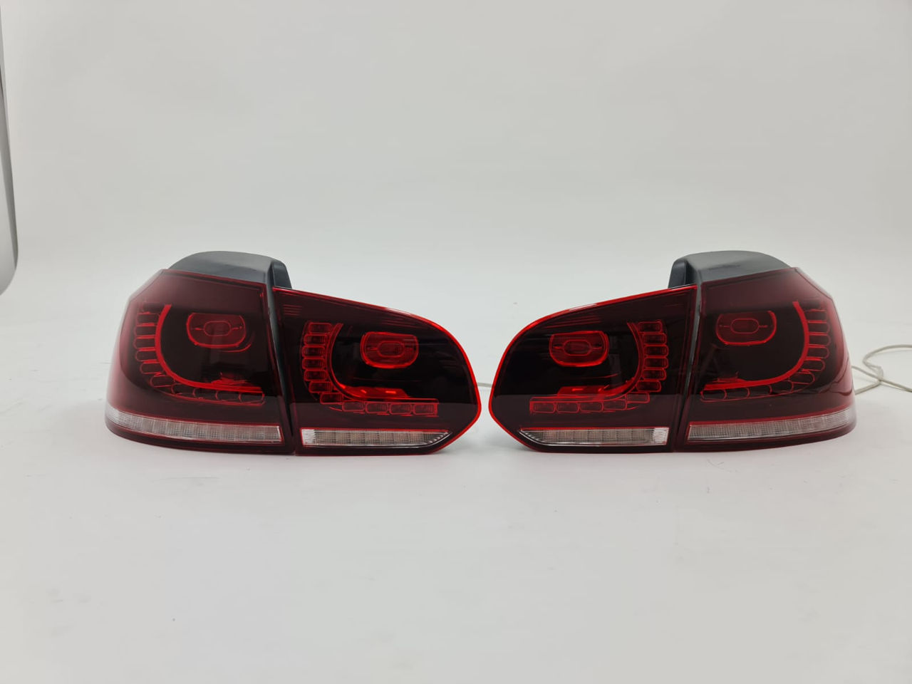 Livrare gratuita stopuri full led vw golf 6 r20 design semnal dinamic задние фонари foto 0