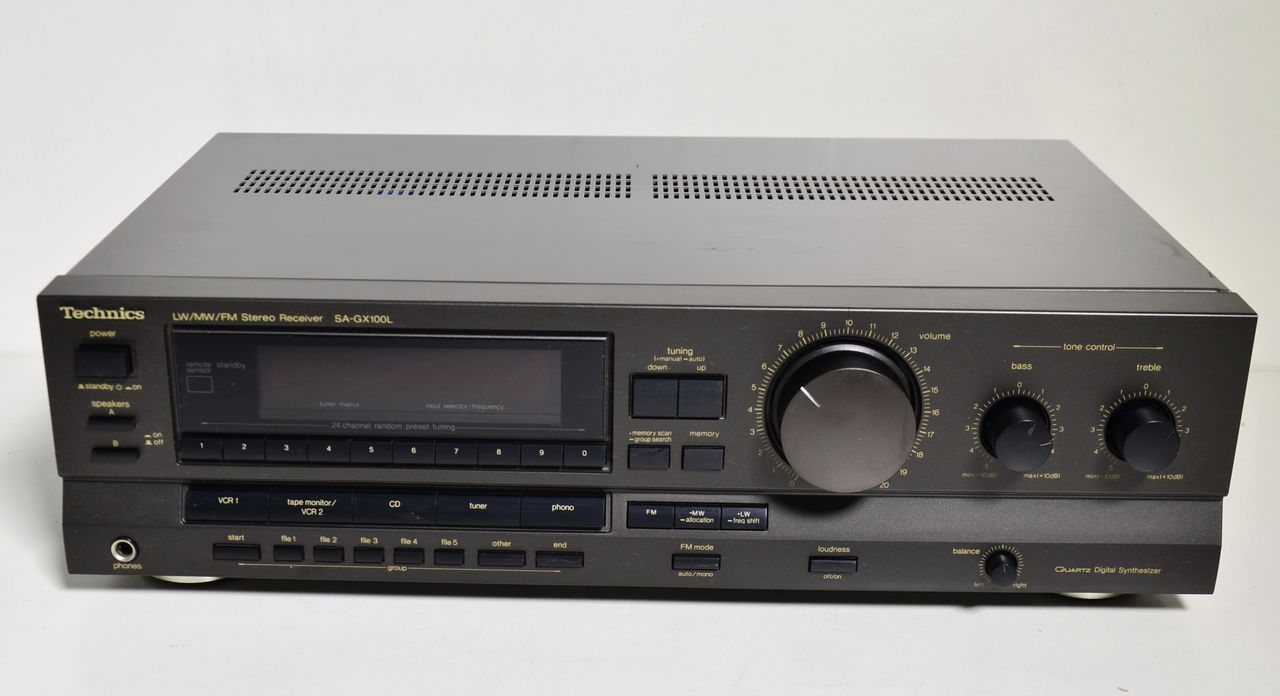 Technics SA-GX100L stereo receiver Made in Japan foto 6