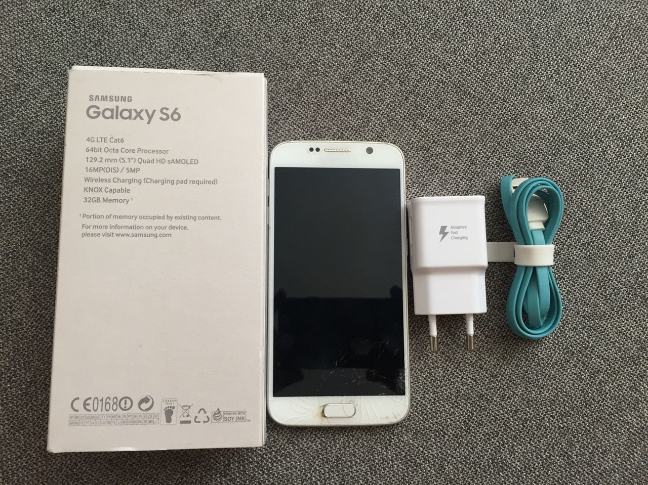 Продаётся Samsung Galaxy S 6 ( white ) 32 Gb