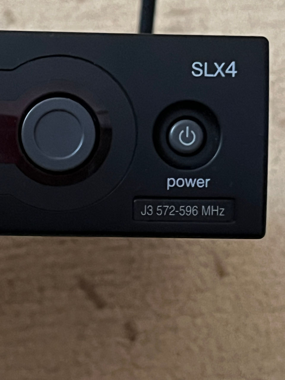 Microfon radio shure SLX4/58 - original foto 3