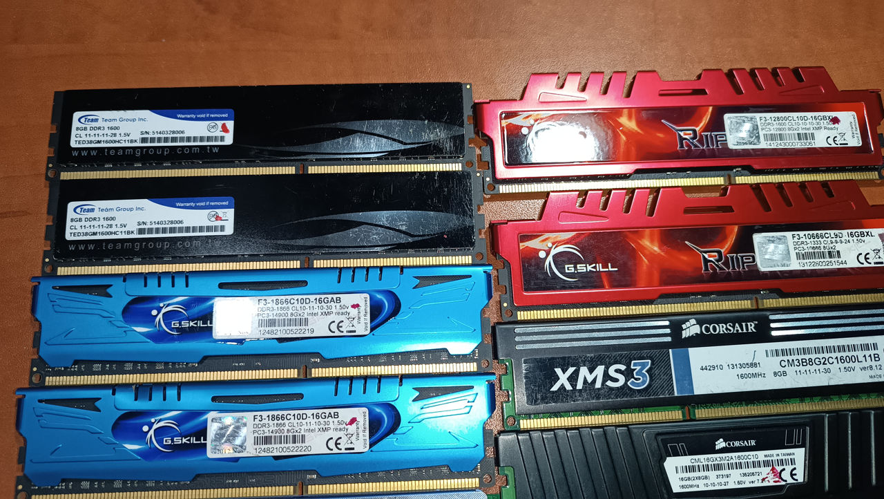 Продаю оперативные память для PC, DDR 3, DDR 4 фото 12