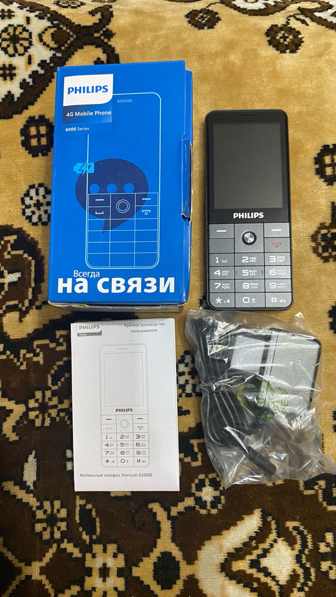 Мобильный телефон Philips Xenium E6808 2G 3G 4G foto 0