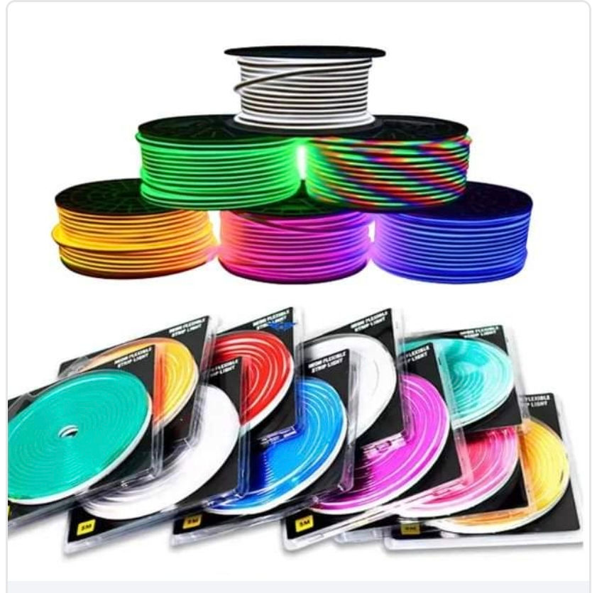 Гибкий неон флекс лед светодиодный,led neon flex,12V(12 цветов),кратность 1cm, 2,5см. foto 0