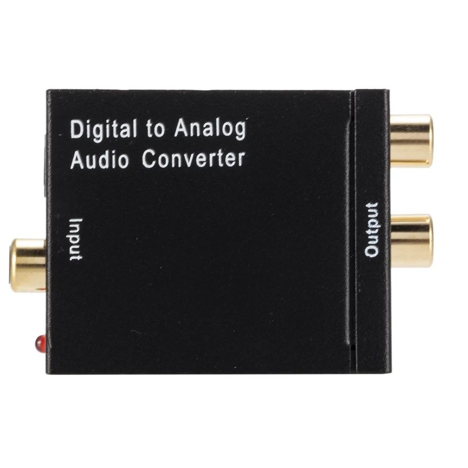 Цифровой в аналоговый аудио конвертер digital to analog audio converter-  200 lei foto 9