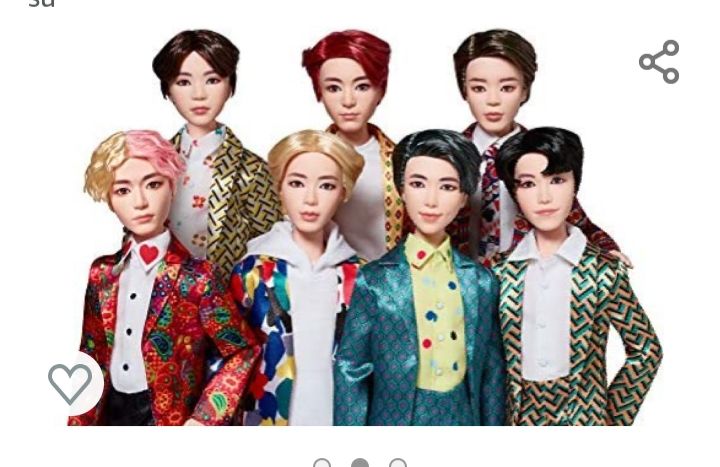 Куклы BTS ,набор из 7 кукол, под заказ