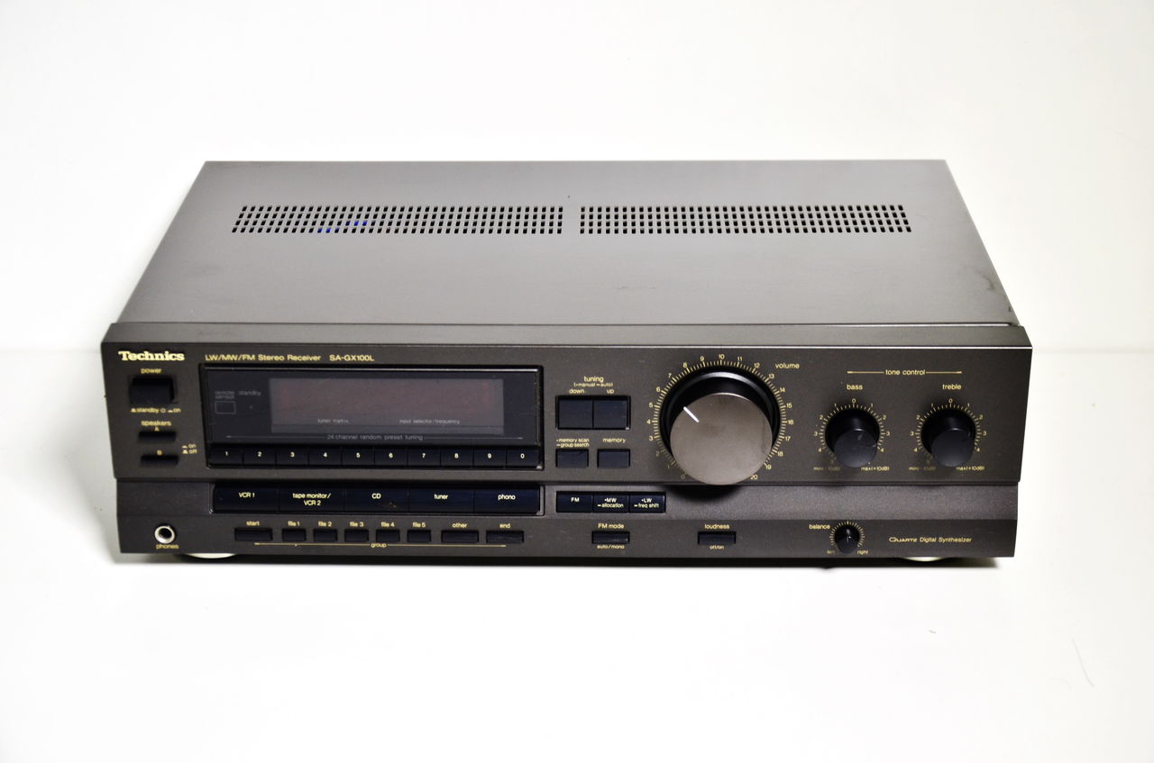 Technics SA-GX100L stereo receiver Made in Japan foto 1