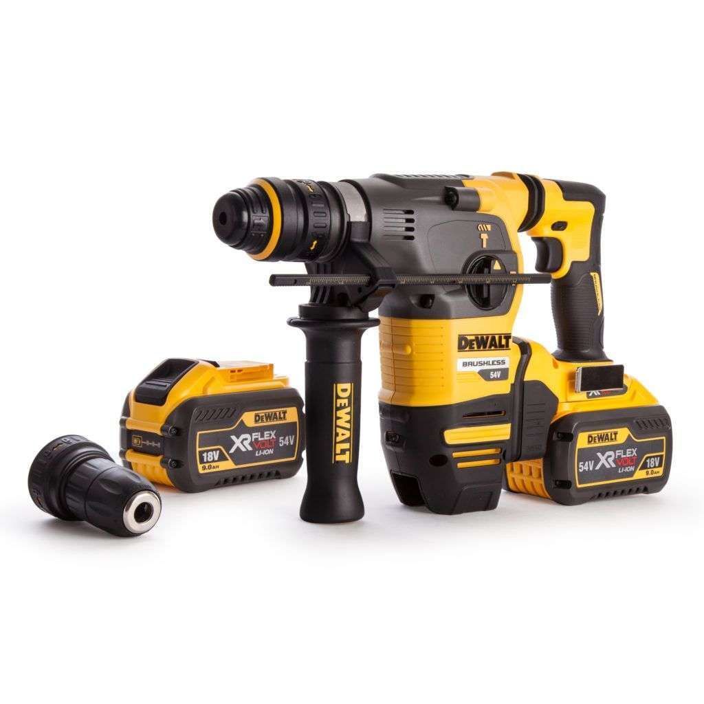 Ciocan Rotopercutor Cu Acumulator Dewalt Sds-Plus Dch334X2 foto 1