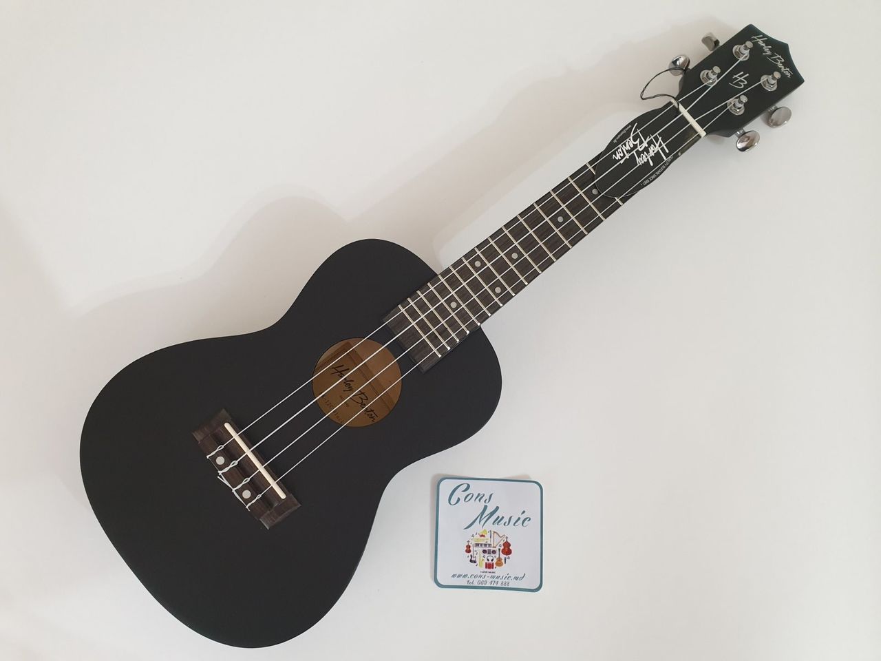 Ukulele Concert Harley Benton UK-12C Black-Calitate - Noua-Cu livrare in toata Moldova!!! foto 0