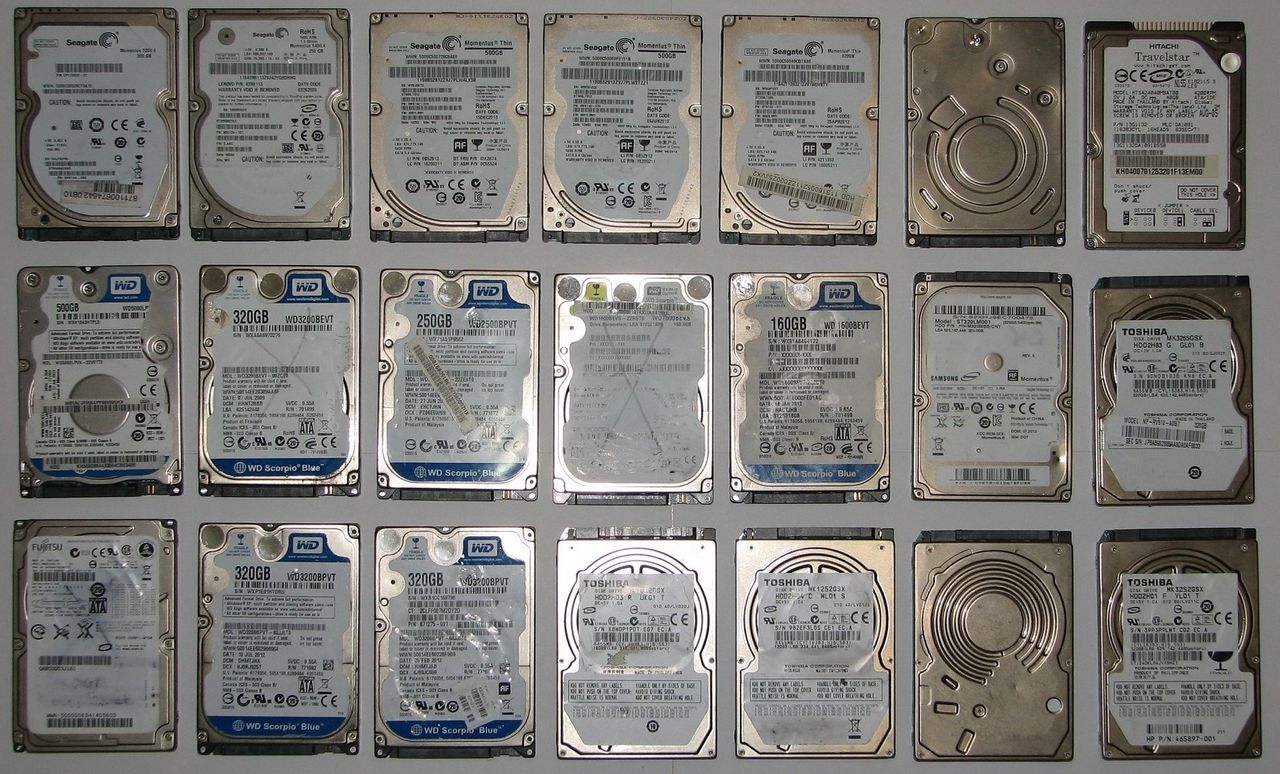 Продам для ремонтников HDD для ноутбука до 500ГБ и HDD 1TB для компа