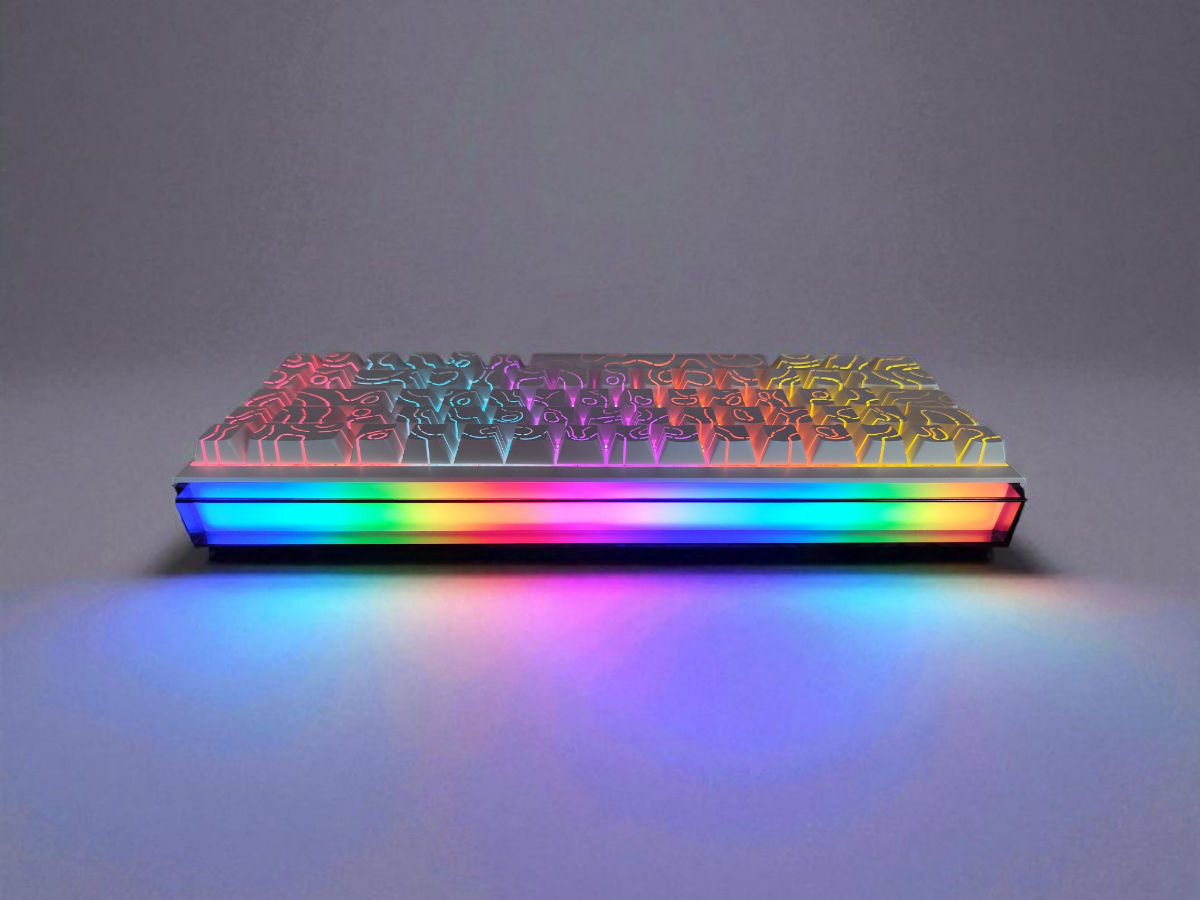 [Nou] Ajazz NK68 Tastatura Mecanică Hot-Swappable RGB (Switchuri Rosii) foto 15