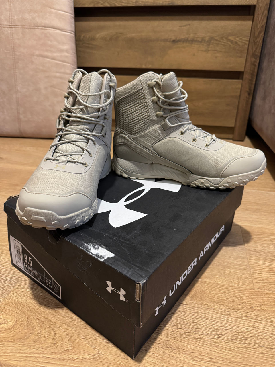 Ботинки Зимние/bocanci De Iarna - Underarmour Valsetz Rts 1.5 Color Brn/brun фото 4