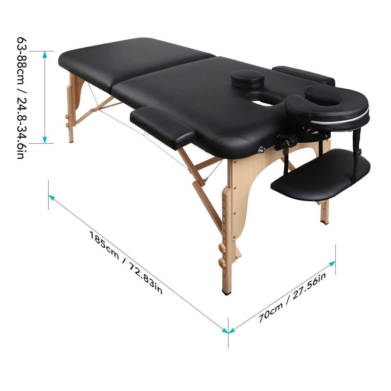 высота стола для массажа