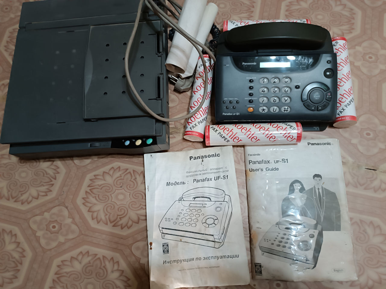 Телефакс Panasonic Panafax UF- S1 и копировальный аппарат Canon FC-230 foto 0