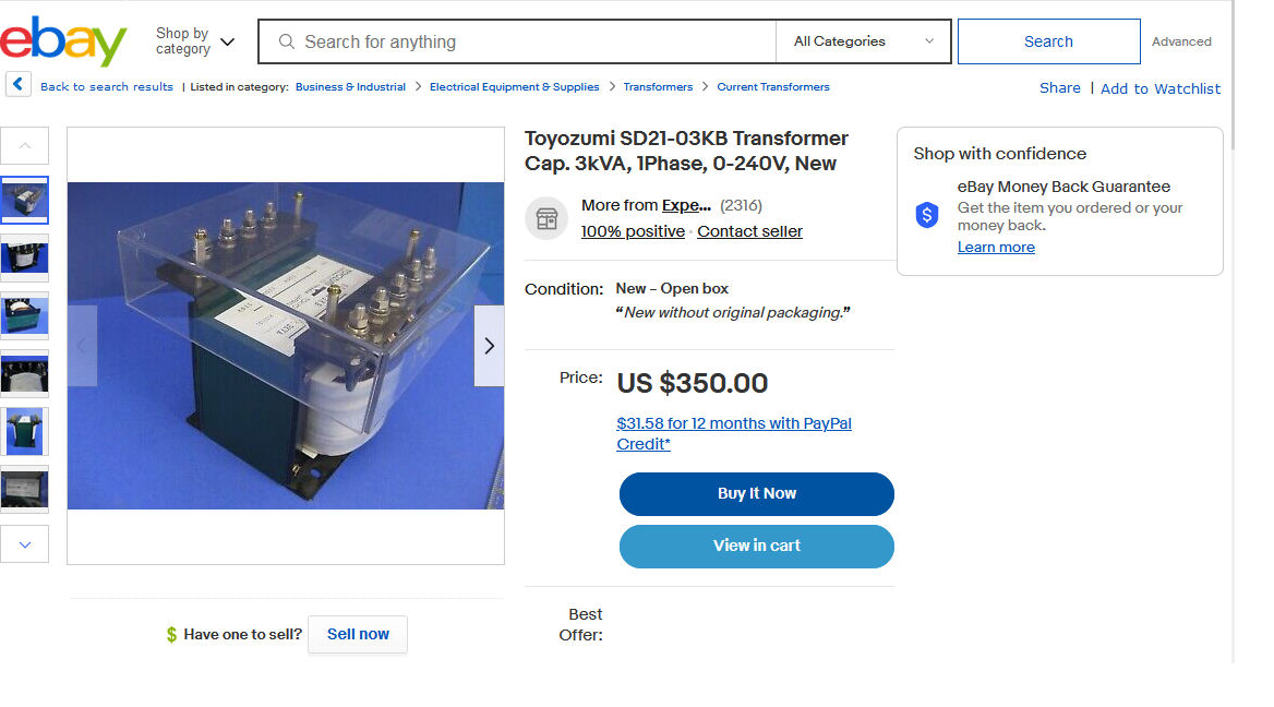 Трансформатор понижающий. 25 кг .toyozumi. japan. 3kva. 50/60 hz. 200/220/240v -> 100/110/115v foto 2