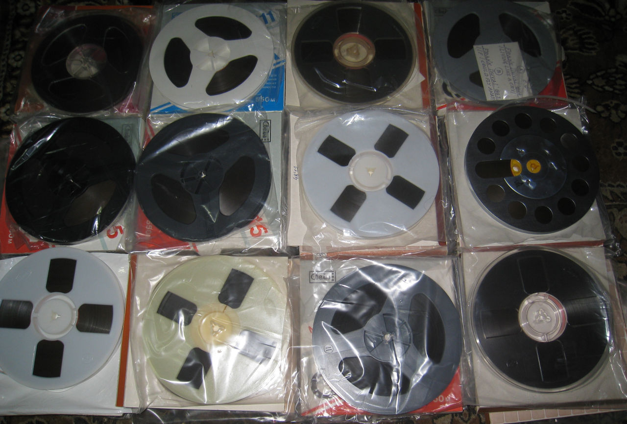 Бобины "Sоny SLH-7-550-BL", "Deutsche Welle", "Shamrock" (США), "Свема". фото 7