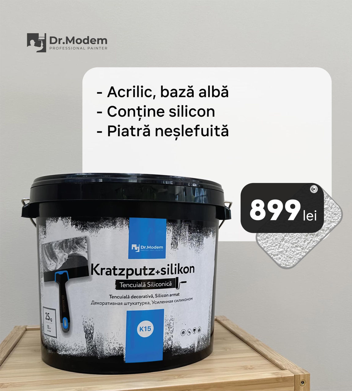 Tencuială decorativă pentru fațade foto 5