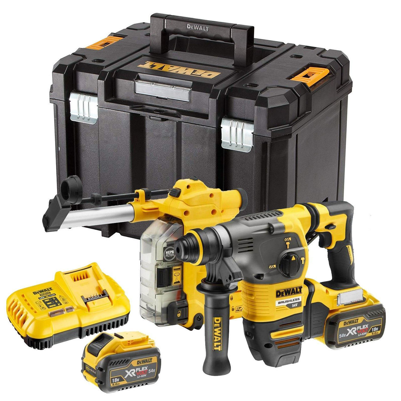 Ciocan Rotopercutor Cu Acumulator Dewalt Sds-Plus Dch335X2 foto 0