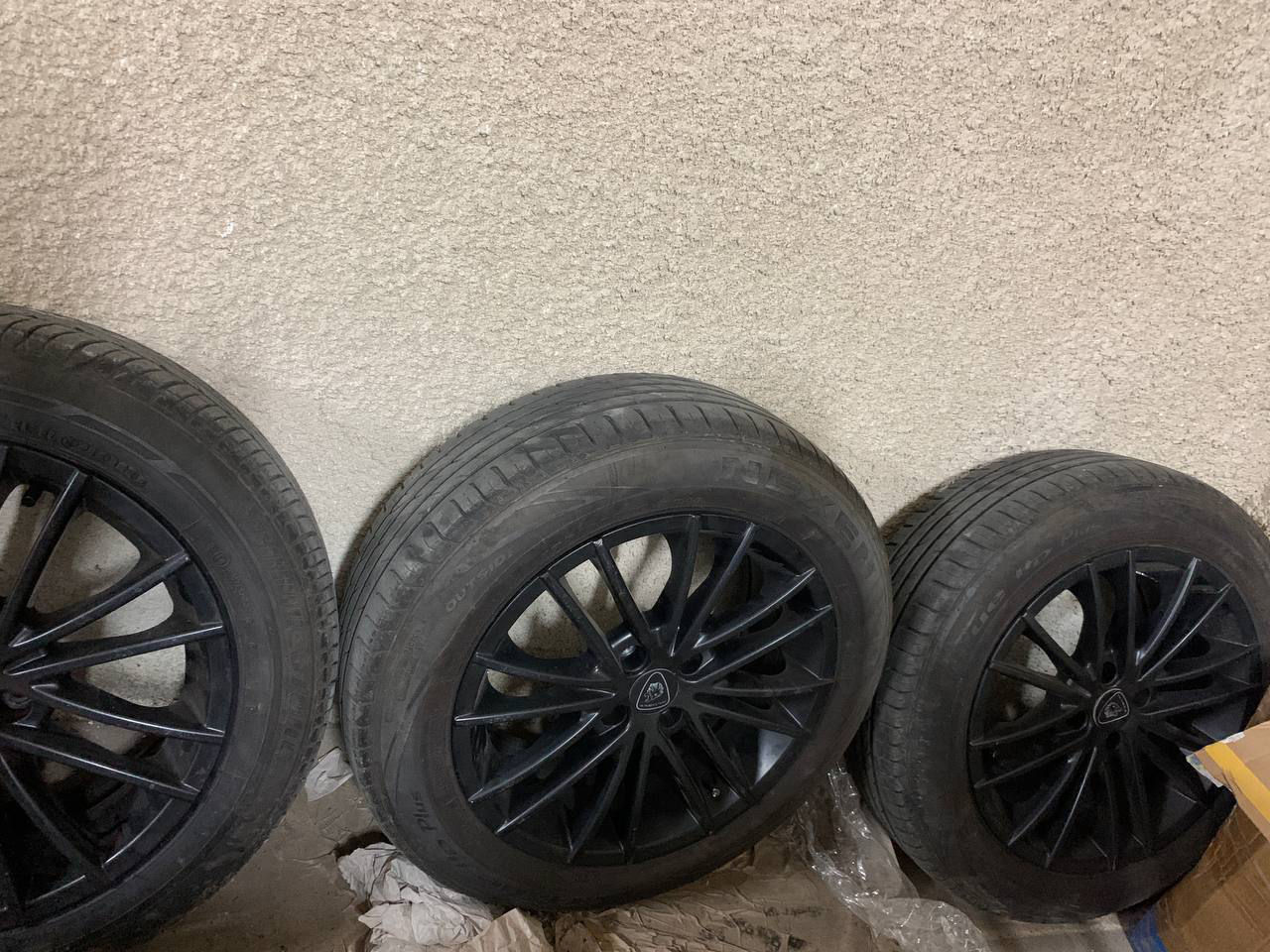 4 x 16" ALUETT 4/100 + 2 x 185/60/r16 + 2x 195/60/r16 лето ( vara ...