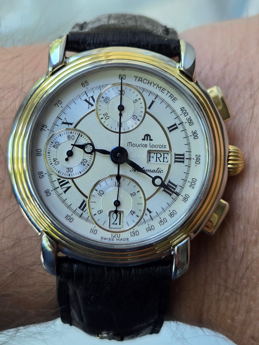 Maurice Lacroix Croneo Chronograph automatic оригинал foto 0