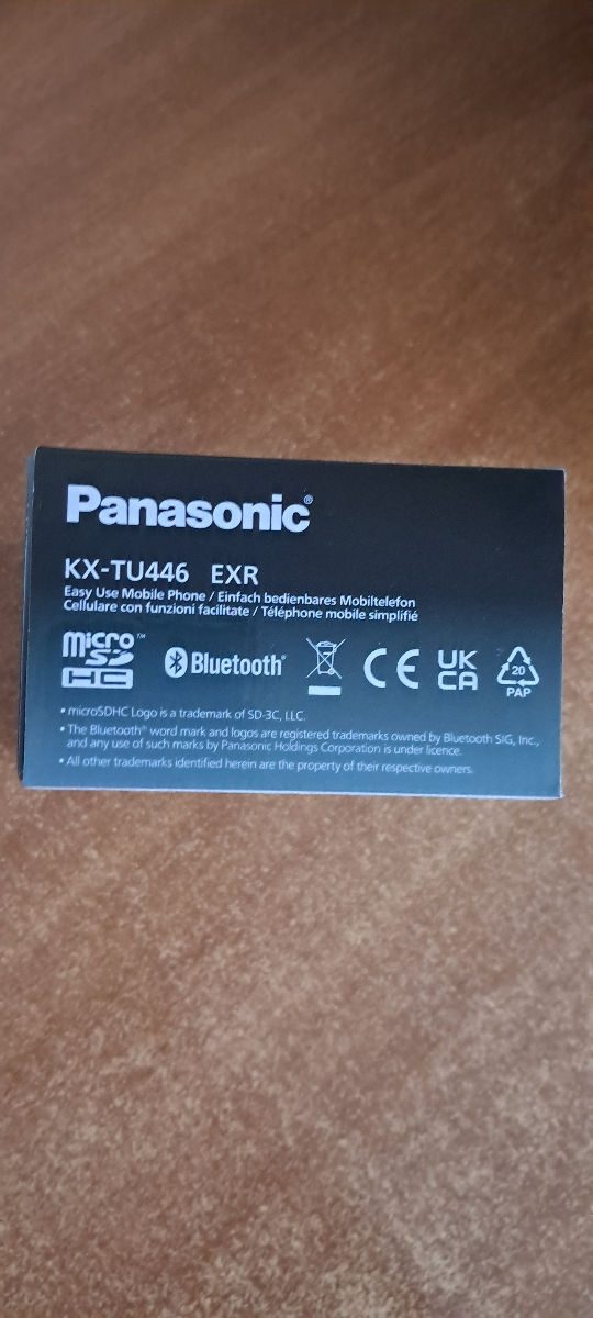 Panasonic, cu cifre,litere mari. фото 7