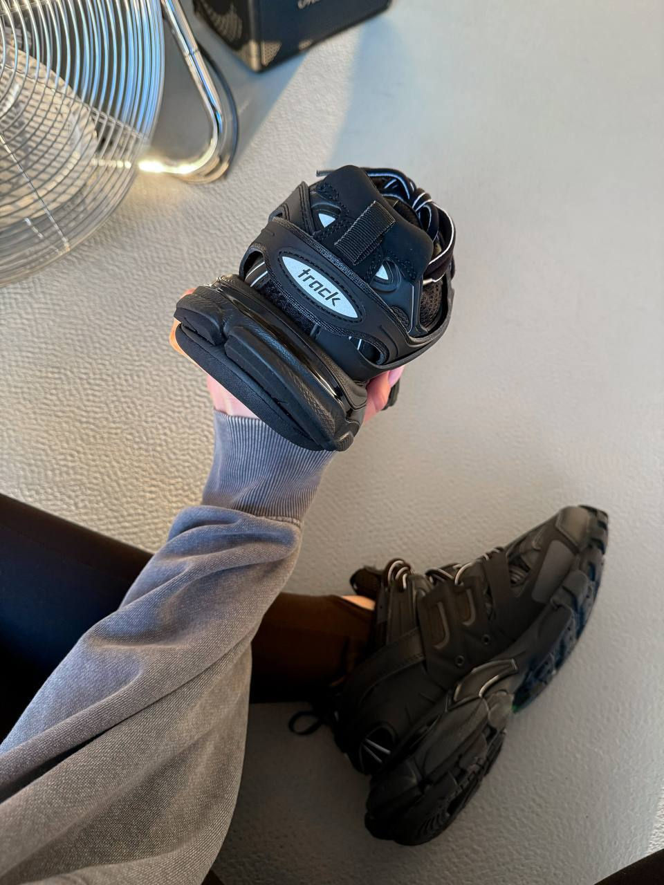 Balenciaga Track Black Premium foto 8