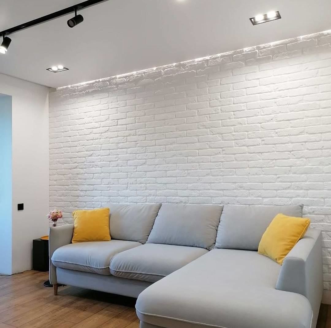 Piatra si caramida decorativa alba.Ghips.Декоративный белый кирпич.Гипс.Producator Decor Beton SRL. foto 12