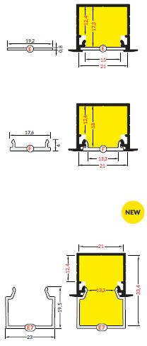 Linea20 Pentru Bandă Led, Profil Led Led, Profil Led, Profil Pentru Bandă Led, foto 8