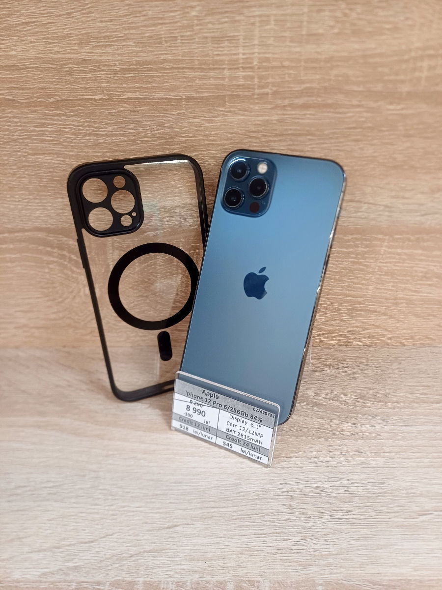 Apple iPhone 12 Pro 6/256 Gb, Pret 8990 Lei. foto 0