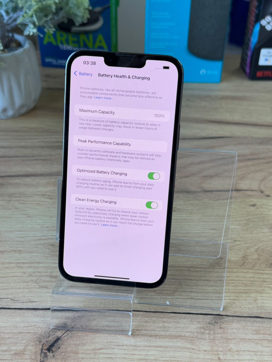 Iphone 13 Pro Max 128gb 100% baterie , stare nou   ! garantie ! foto 4