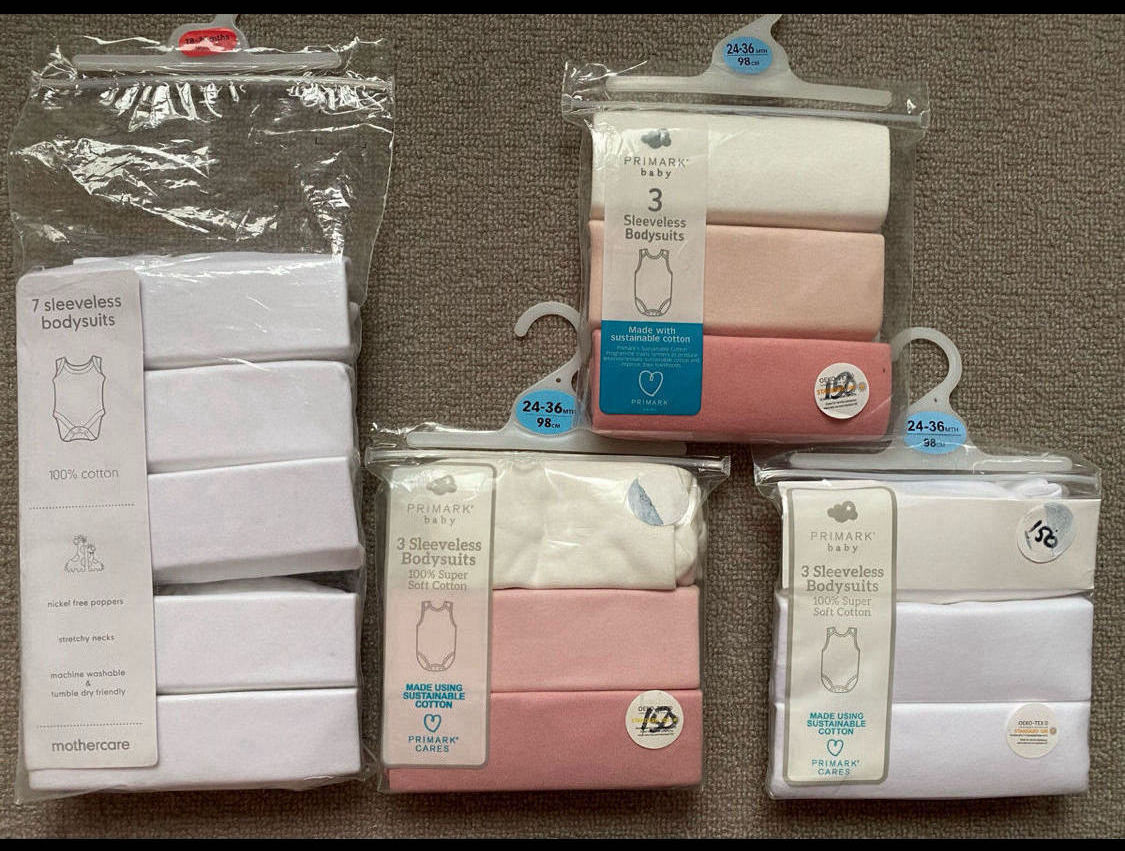 Детские Боди Бодики (новые) / Body Pentru Copii (noi) / Mothercare Primark фото 0