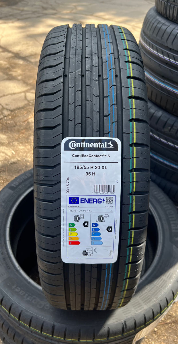 195/55 R20 Continental ContiEcocontact 5 / Доставка, livrare toata Moldova 2025 foto 0
