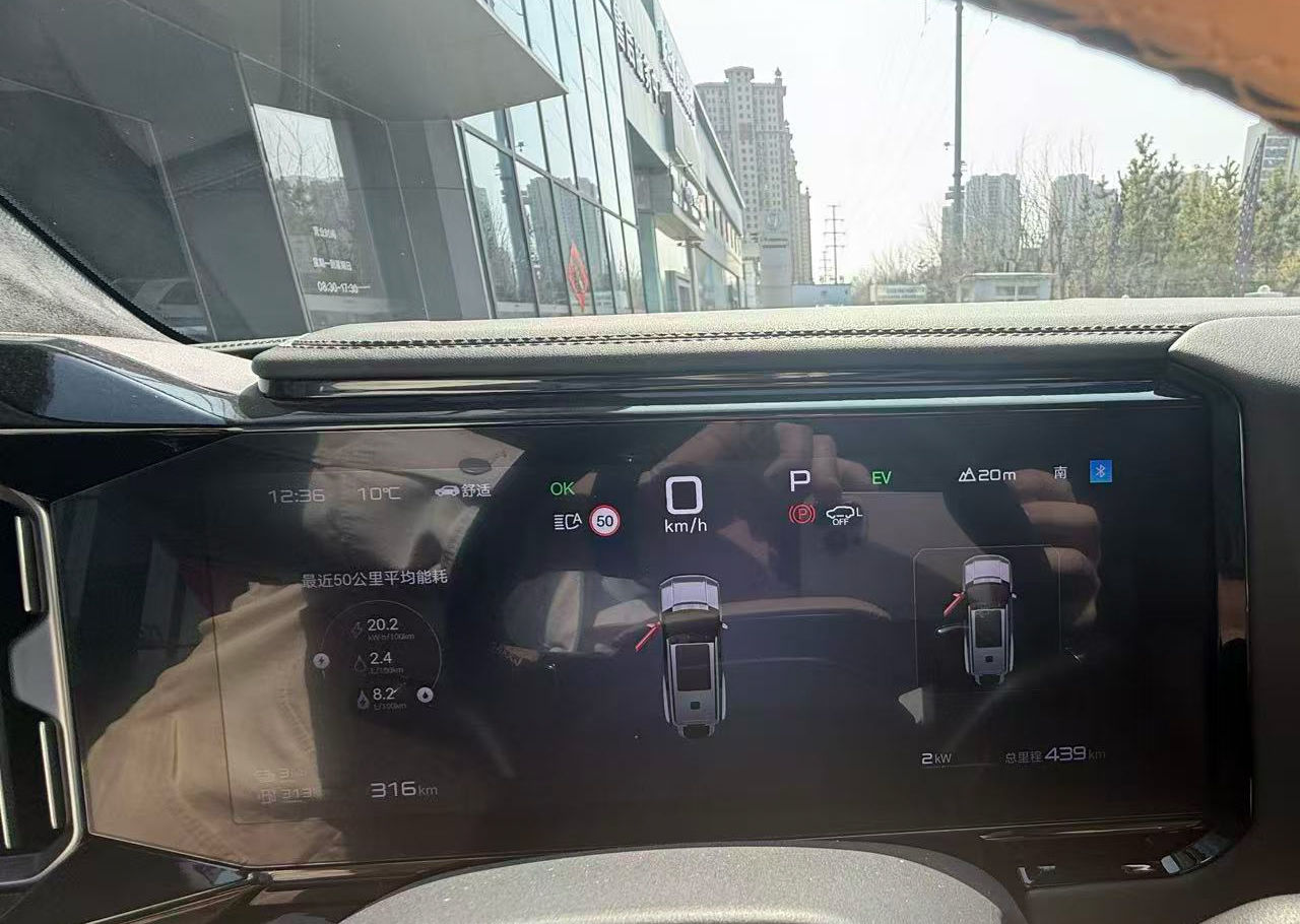 Byd Leopard 8 an. 2025 cu rulaj 439 km, Plug-in Hybrid (benzină), 55000