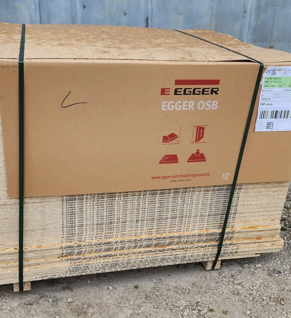 OSB-3 Egger 1250 x 2500 x12 mm - preț mic, livrare, credit !!! foto 0