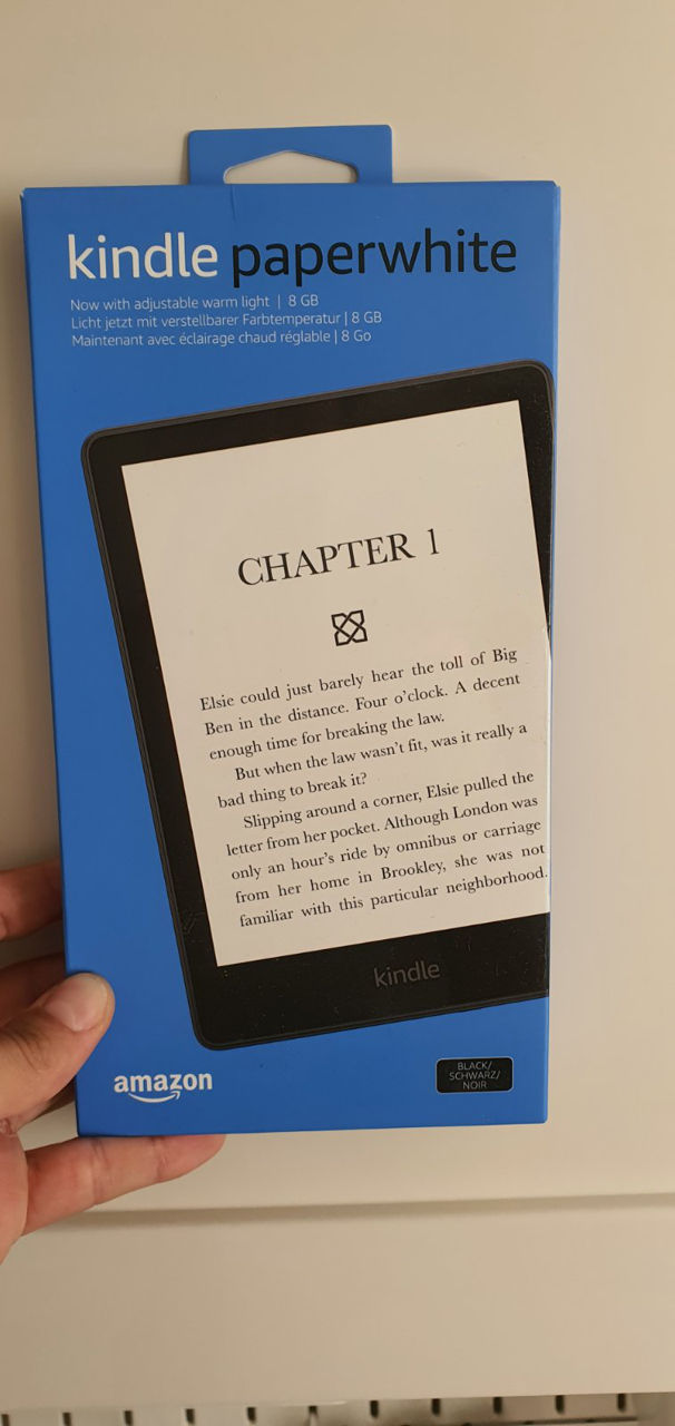 Kindle Paperwhite 8gb 2021 Warm Light самая низкая цена в молдове