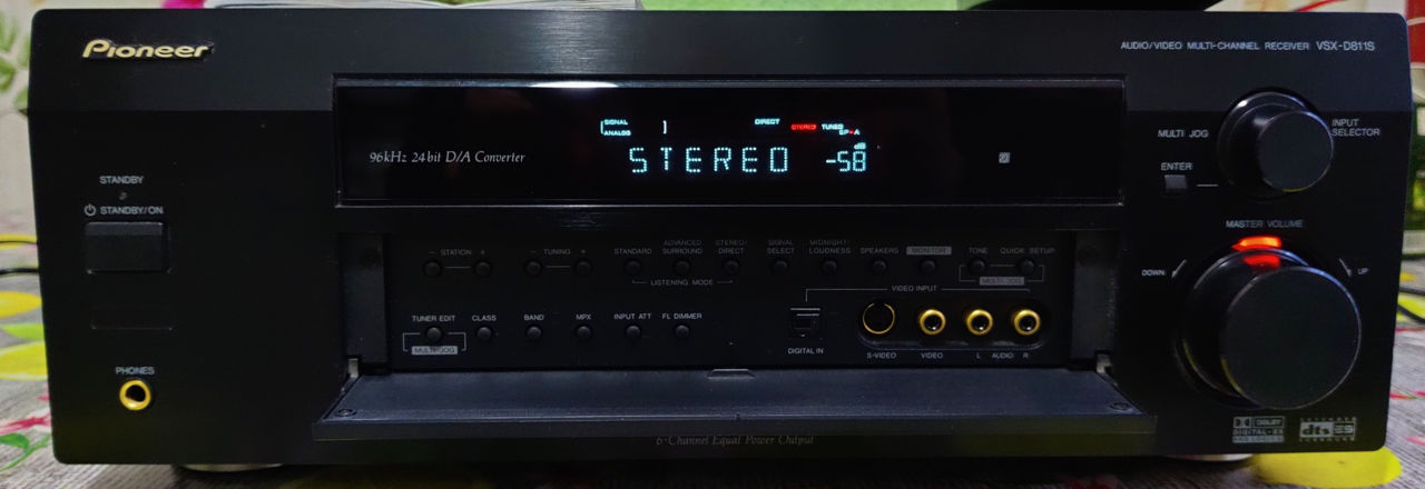 Audio / Video Multi-Channel Receiver Pioneer VSX-D811S Пульт Д/У Как новый в идеальном состояний foto 9