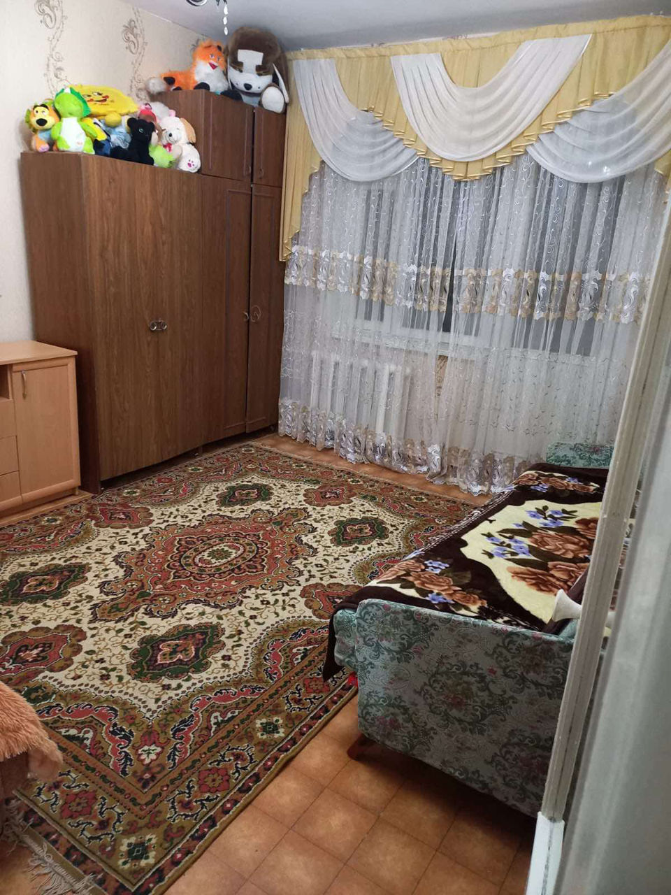 1-комнатная квартира, 36 м², БАМ, Бельцы