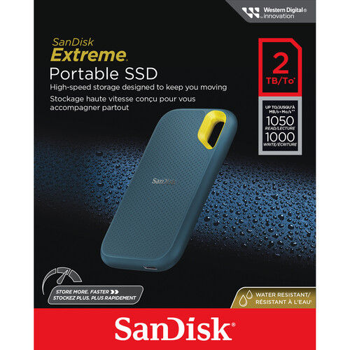 SanDisk 2TB Extreme Portable SSD V2 (Monterey) foto 0