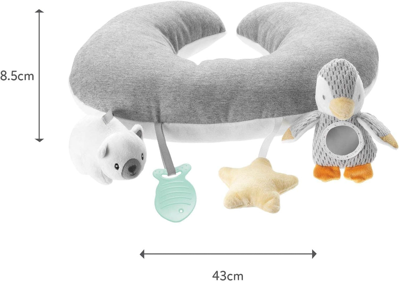 Подушка для игры на животике Nuby "little penguin"  фото 4