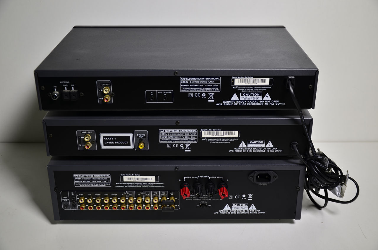 NAD C352  Мощный стерео усилитель  с MM фонокорректором и другие NAD устройства фото 5