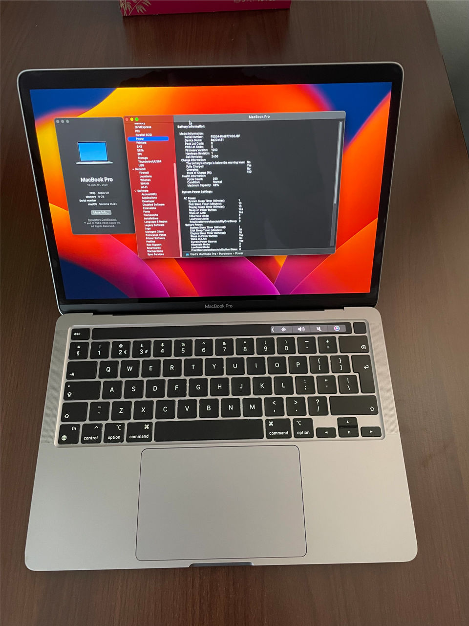 MacBook Pro 13 M1 512gb 8ram