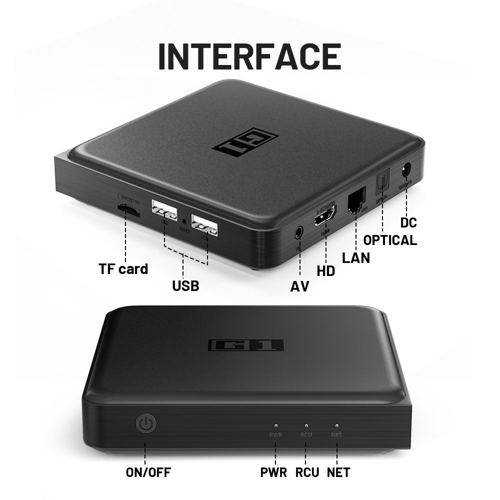 TV Box Kinhank G1 4K, Android, тв бокс Smart тв приставка foto 2