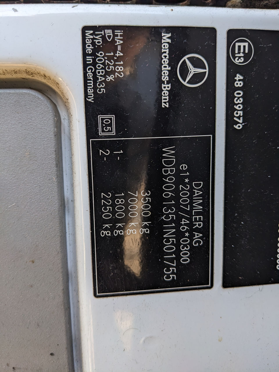 Mercedes Sprinter 319 foto 1